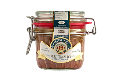 Agostino Recca Anchovy filet in Olive oil 