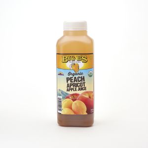 Big B's Organic Apple Apricot Juice 16 Oz