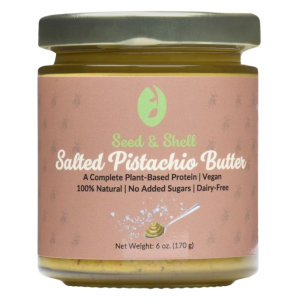 Seed and Shell Salted Pistachio Nut Butter: Non-GMO, California-Grown Excellence