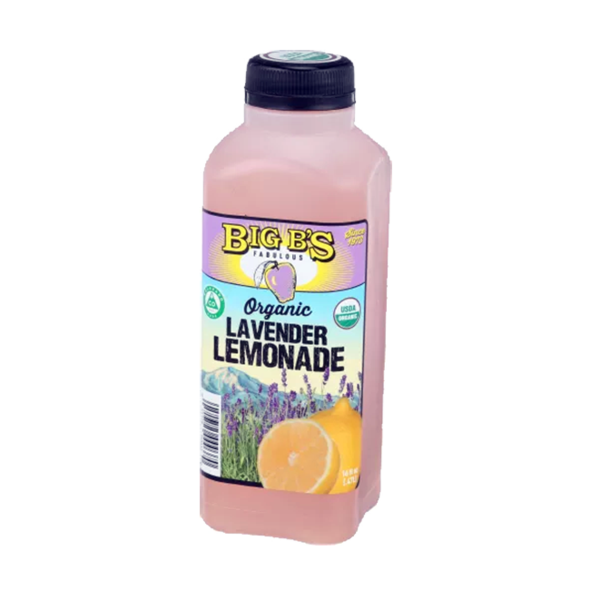 Big B's Organic Lavender Lemonade 16 Oz