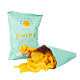 Sal de Ibiza potato Chips 45 Grams