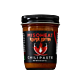 A jar of MisoHot Reaper Edition, a spicy miso condiment featuring Carolina Reaper peppers, displayed prominently with a vivid label showcasing its intense and bold flavors, set against a simple background to emphasize the product.