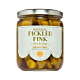 Pickled Pink Smoking Okra 16 Oz