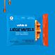 Plant-based maple Liège waffle with natural maple flavor and caramelized pearl sugar. Soft, chewy, vegan-friendly, and perfect for breakfast or gourmet snack boxes.