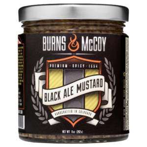 Burns and McCoy Mustard Black Ale 9 Oz