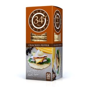 34 degrees Cracked Pepper Cracker 4.5 Oz