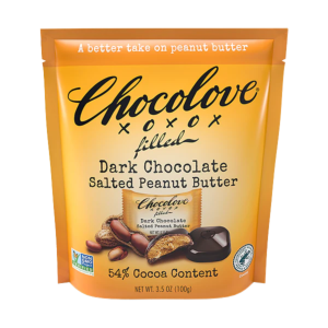 Chocolove Salted Peanut Bites 3.5 Oz LOCAL