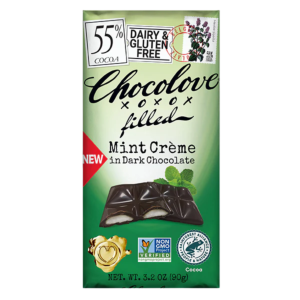 Chocolove Mint Crème in Dark Chocolate 10/3.2oz 3.2 Oz LOCAL