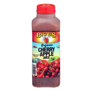 Big B's Organic Cherry Apple Juice 16 Oz