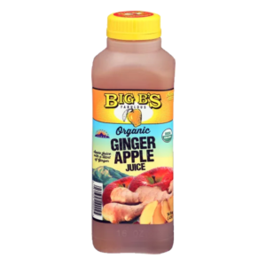 Big B's Organic Ginger Apple Juice 16 Oz