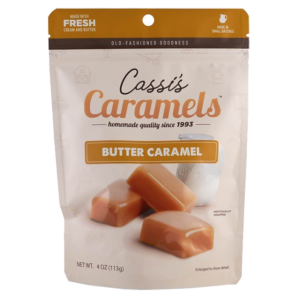 Cassis Butter Caramels