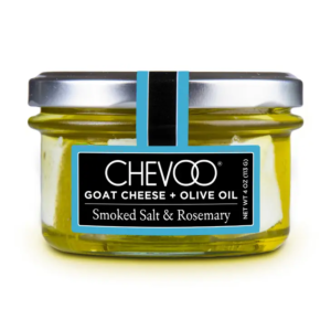 CHEVOO Smoked Salt & Rosemary - Marinated Goat Cheese