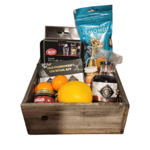 Large Old Fashioned Gift Crate, Just add Booze LOCAL Products