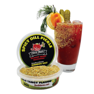 Bloody Mary Rimmer & Seasoning | Spicy Dill Pickle 128 Grams