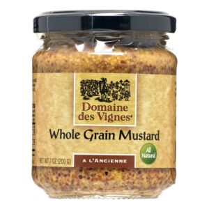 Domain Des Vignes , French whole Grain Mustard 7 Oz