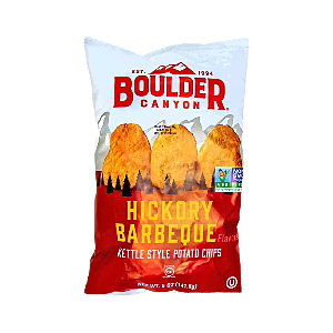 Boulder Canyon Barbeque Chips 1.5 oz or 5 Oz