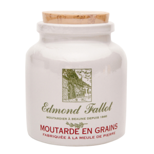 Edmund Fallot Stoneware Jar Whole Grain Mustard 250g