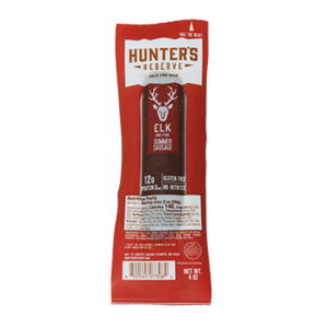 Hunter’s Reserve Elk & Pork Sausage – 4 oz Gourmet Game Sausage