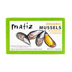 Matiz Mussels in Organic Olive Oil - 4oz