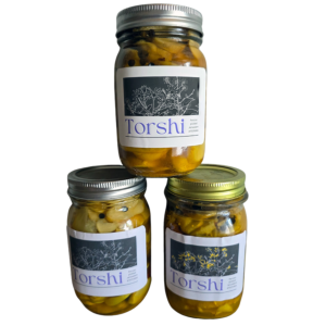 Native Nosh Torshi: Persian Pickled Jerusalem Artichokes