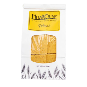 Nita Crisp Crackers packaged and ready for entertaining