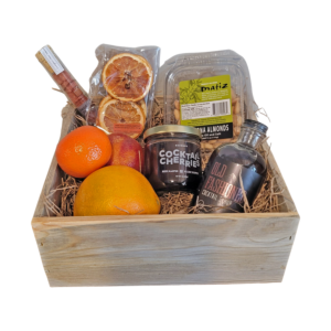 Medium Old Fashioned Gift Crate, Just add Booze LOCAL Products