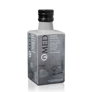 O-Med Smoked Pressed Arbequina Organic Olive Oil 250 ml