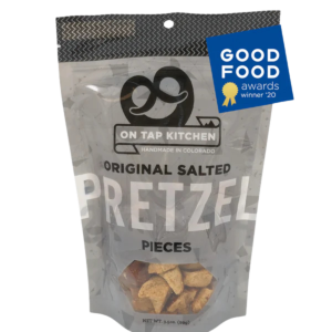 On Tap Kitchen Original Salted Pretzels &ndash; 3.5 oz bag of locally made artisan pretzels