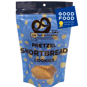 On Tap Kitchen Pretzel Shortbread Cookies 3.5 oz | Local Colorado Treat
