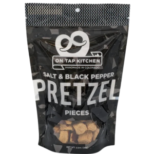 On tap kitchen Salt and Pepper Pretzels Local 3.5 Oz LOCAL