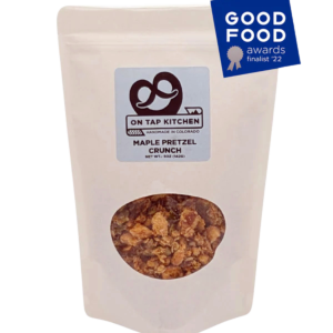On Tap Kitchen Maple Pretzel Crunch &ndash; 3.5 oz bag of locally made, maple-glazed artisan pretzel granola