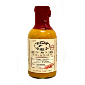 Redlaw Sauce Barbeque Bacon Chipotle Honey Mustard BBQ Sauce16 Oz