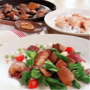 Rougie Frozen Foie Gras Morsels 1.4 Lb