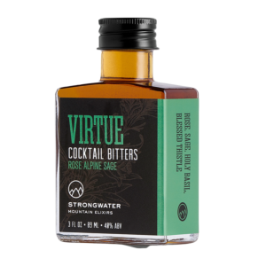 Strongwater Virtue Coctail Bitters Rose Alpine Sage Local