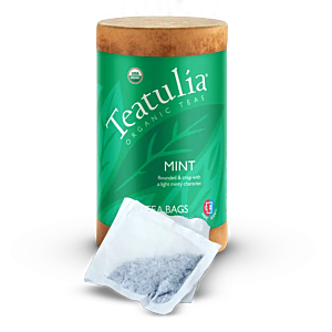 Mint Herbal Tea 30ct Organic Eco-Canister