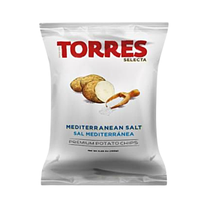 Torres Mediterranean Sea Salt Chips – Gourmet Spanish Chips 50 Gram