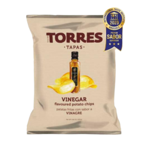 Torres Potato Chips with Spanish vinegar – Gourmet Spanish Chips 40 Gram