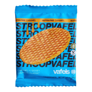 Vafels Gluten-Free Caramel Stroop Waffle – Vegan & Plant-Based Single