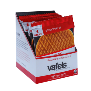 Vafels 12 Maple Stroop Waffle – Vegan & Plant-Based | 5280Gourmet