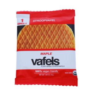 Vafels Single maple Stroop Waffle – Vegan & Plant-Based | 5280Gourmet
