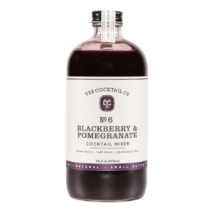 Yes Cocktail Blackberry Pomegranate Cocktail Mixer 16 Oz