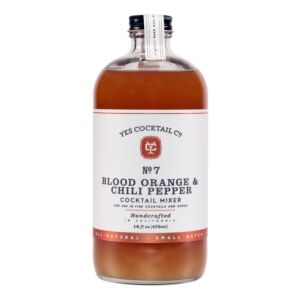 Yes Cocktail Cocktail Mixer Smoked Pepper - Sweet Citrus - Fiery Heat 16 Oz